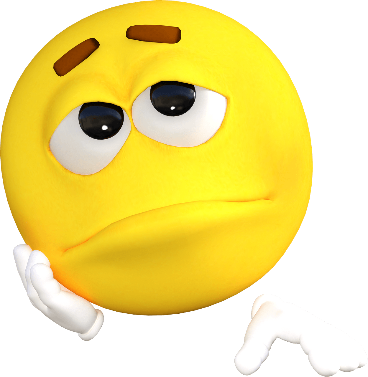 sad clip art emoji
